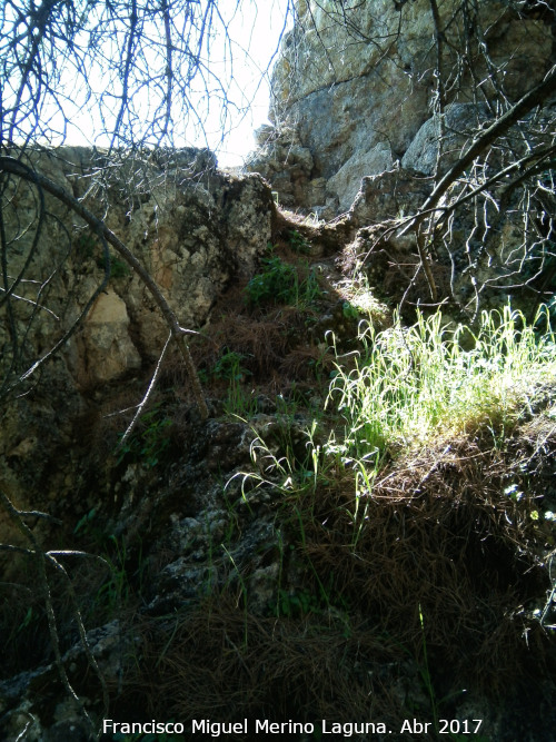 Castillo de la Yedra - Castillo de la Yedra. Restos