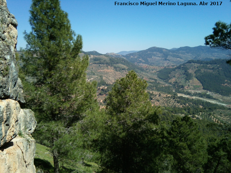 Castillo de la Yedra - Castillo de la Yedra. Vistas desde las murallas