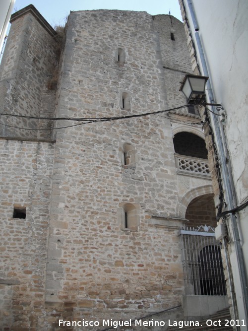 Castillo de Mingo Priego - Castillo de Mingo Priego. Torren izquierdo