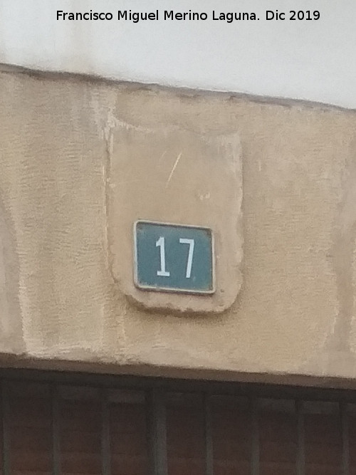 Casa de la Calle Gracia n 17 - Casa de la Calle Gracia n 17. Escudo