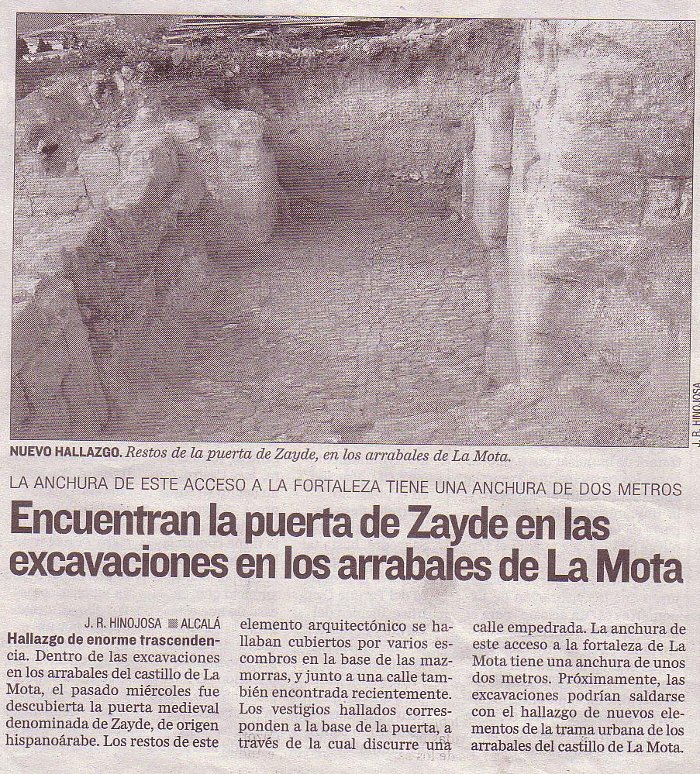 La Mota. Puerta Zayde - La Mota. Puerta Zayde. 