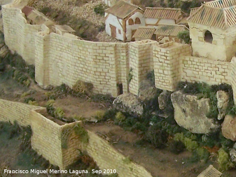 La Mota. Puerta Nueva - La Mota. Puerta Nueva. Maqueta