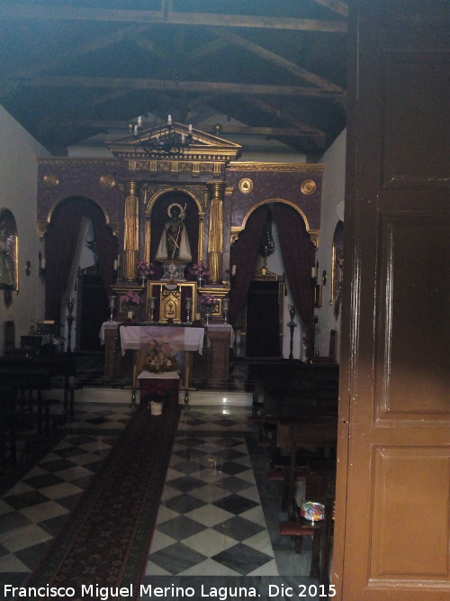 Ermita de San Roque - Ermita de San Roque. Interior