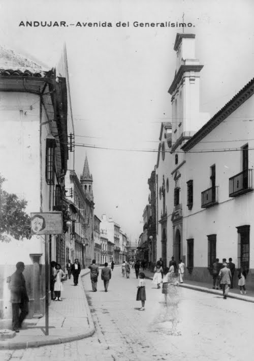 Calle Olleras - Calle Olleras. Foto antigua