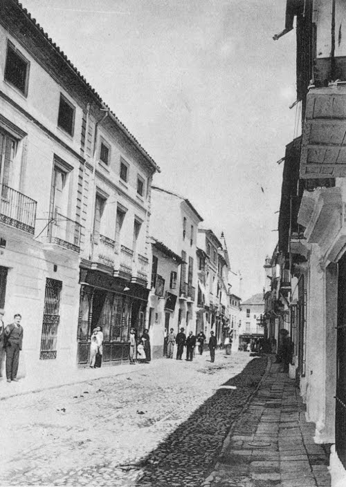 Calle Olleras - Calle Olleras. Foto antigua