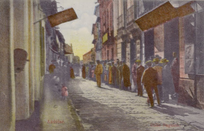 Calle Olleras - Calle Olleras. Foto antigua