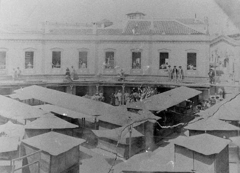 Mercado de Abastos - Mercado de Abastos. Finales del XIX