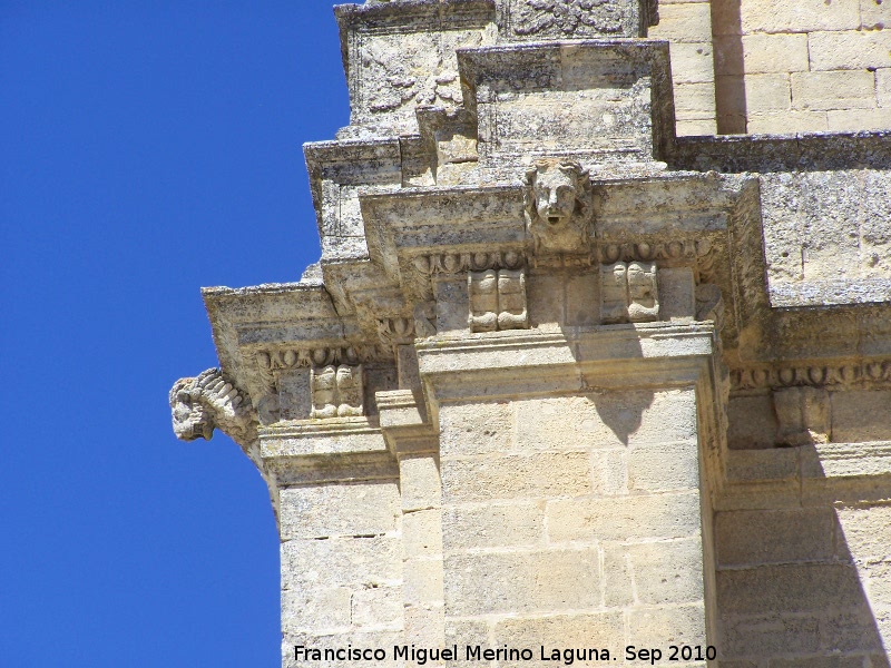 La Mota. Iglesia Mayor Abacial. Grgolas - La Mota. Iglesia Mayor Abacial. Grgolas. 