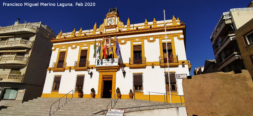 Inscripci�n de la Fuente - Inscripci�n de la Fuente. Junto al Ayuntamiento