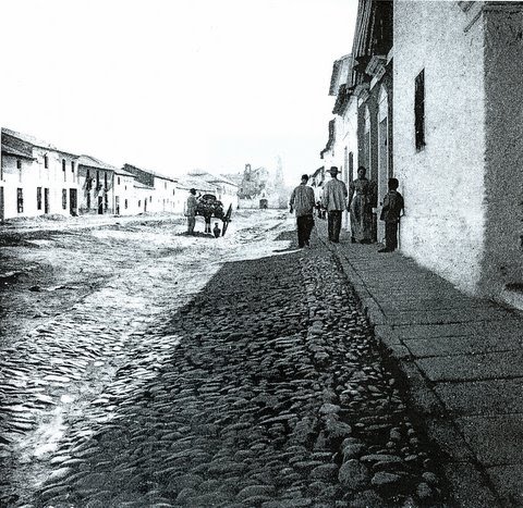 Calle Corredera de Capuchinos - Calle Corredera de Capuchinos. 1899