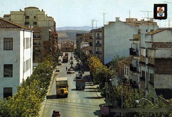 Calle Corredera de Capuchinos - Calle Corredera de Capuchinos. 1960
