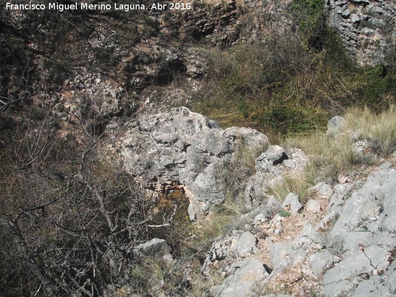 Cabecera del Ro Albanchez - Cabecera del Ro Albanchez. Formaciones rocosas del curso del ro