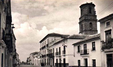 Calle Corredera San Bartolom - Calle Corredera San Bartolom. Foto antigua