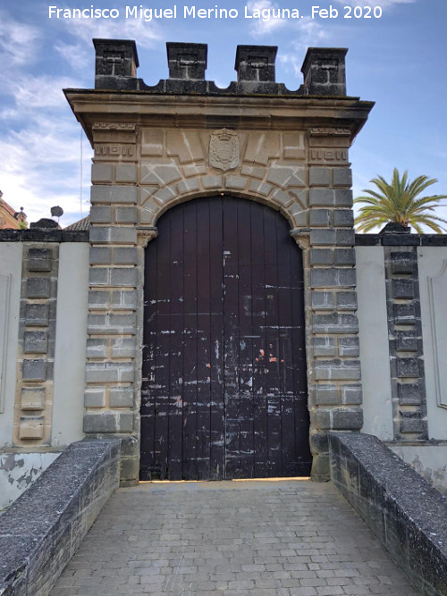 Alc�zar de Jerez. Puerta de San Fernando - Alc�zar de Jerez. Puerta de San Fernando. 