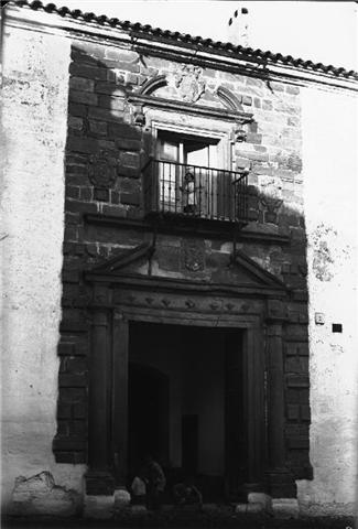 Casa solariega del Marqus de la Merced - Casa solariega del Marqus de la Merced. Foto antigua