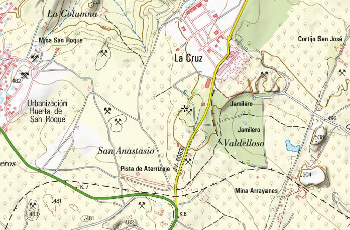 Pozo de la Unin - Pozo de la Unin. Mapa