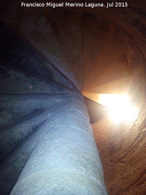 La Mota. Torre de la Crcel - La Mota. Torre de la Crcel. Escaleras de caracol