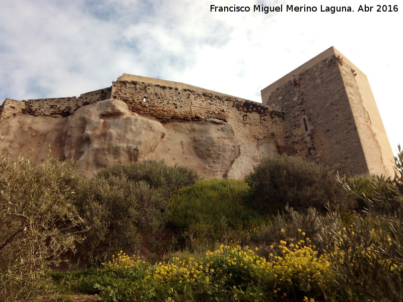 La Mota. Torre de la Crcel - La Mota. Torre de la Crcel. Muralla, matacn y Torre de la Crcel