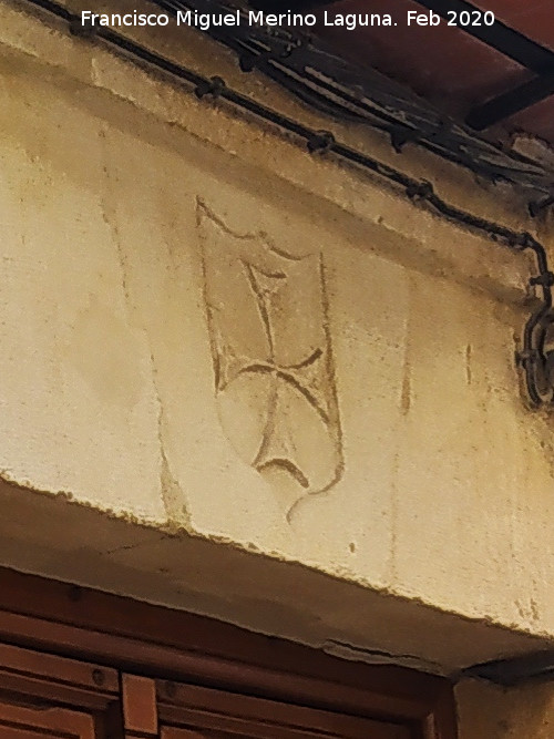 Casa de la Calle San Jorge n� 19 - Casa de la Calle San Jorge n� 19. Cruz