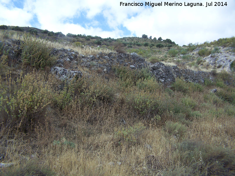 Castillo del Tejar de los Moros - Castillo del Tejar de los Moros. Segunda lnea de muralla