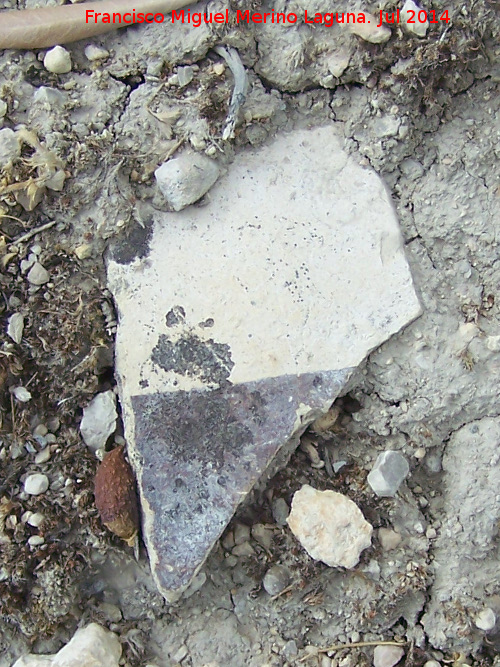 Castillo del Tejar de los Moros - Castillo del Tejar de los Moros. Cermica rabe