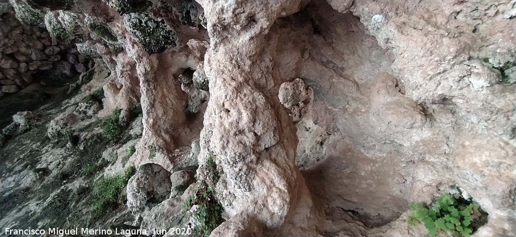 Eremitorio de las Grajas - Eremitorio de las Grajas. Columnas