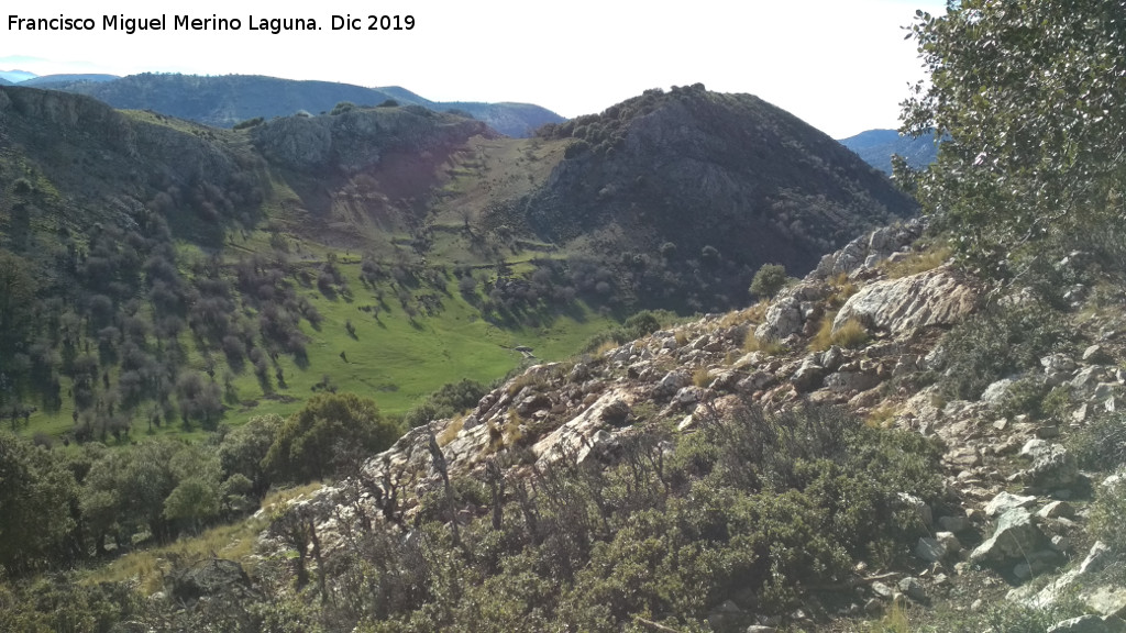 Nava del Tejuelo - Nava del Tejuelo. Desde la ladera del Cerro Los Morales