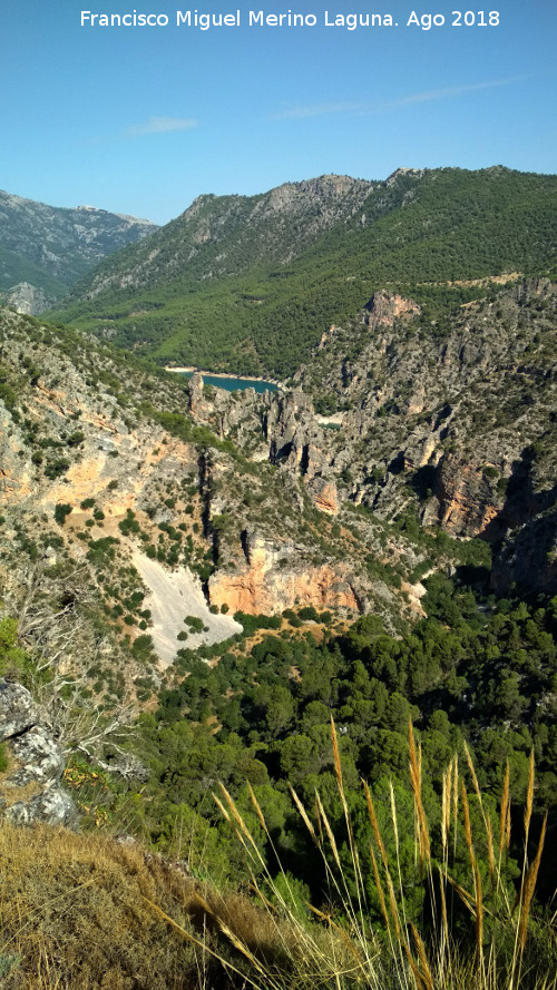 Caada del Sabinar - Caada del Sabinar. Vistas hacia el Pantano del Quiebrajano