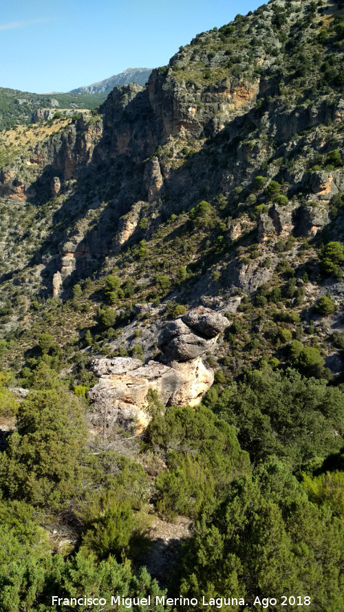 Caada del Sabinar - Caada del Sabinar. Formaciones rocosas