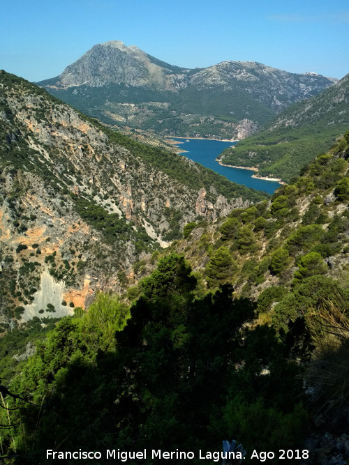 Caada del Sabinar - Caada del Sabinar. Vistas hacia el Pantano del Quiebrajano