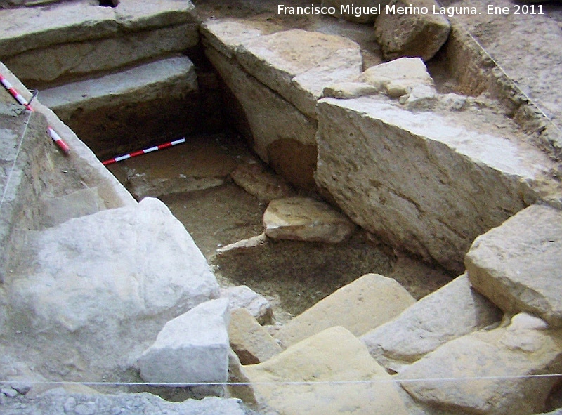 Cmara funeraria del Prncipe bero de Arjona - Cmara funeraria del Prncipe bero de Arjona. Cmara funeraria excavacin