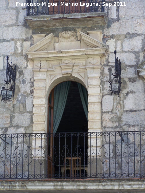 Ermita de la Aurora - Ermita de la Aurora. Portada del balcn