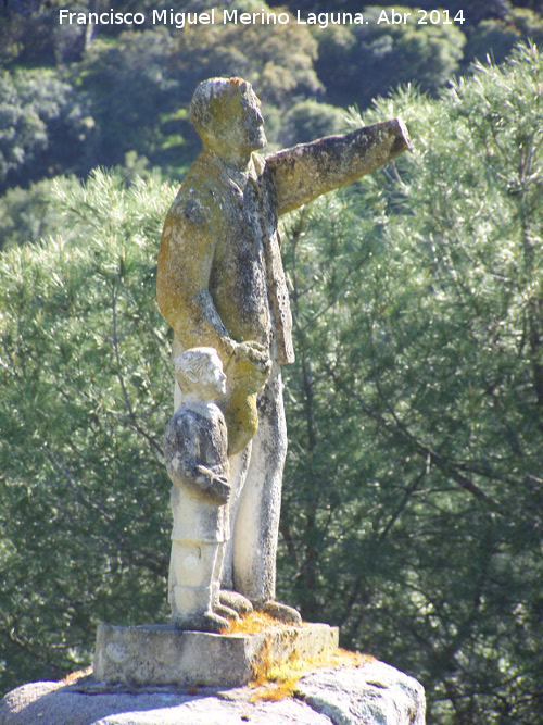 Monumento al Peregrino - Monumento al Peregrino. Escultura