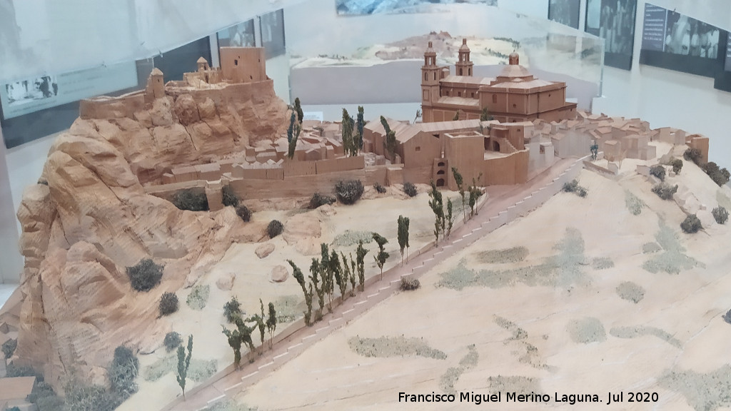 Museo La frontera y los castillos - Museo La frontera y los castillos. Maqueta realizada por V�ctor Chaves