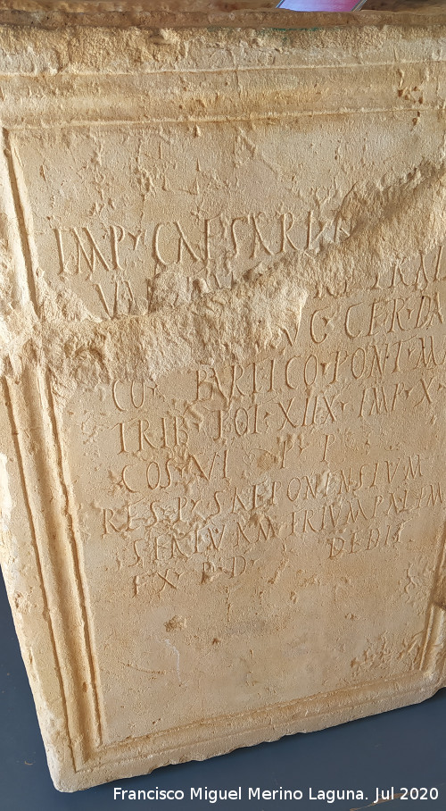 Villa romana de la Sierra de L�jar - Villa romana de la Sierra de L�jar. Reproducci�n. Museo La frontera y los castillos - Olvera