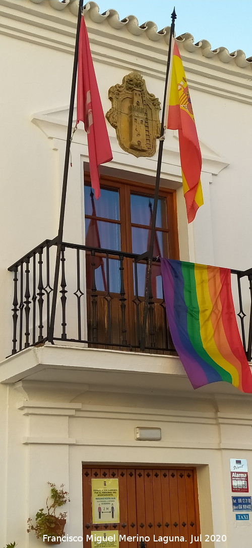 Ayuntamiento de Zahara de la Sierra - Ayuntamiento de Zahara de la Sierra. Balc�n
