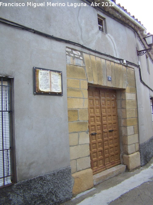 Casa de Patrocinio de Biedma y Lamoneda - Casa de Patrocinio de Biedma y Lamoneda. Fachada