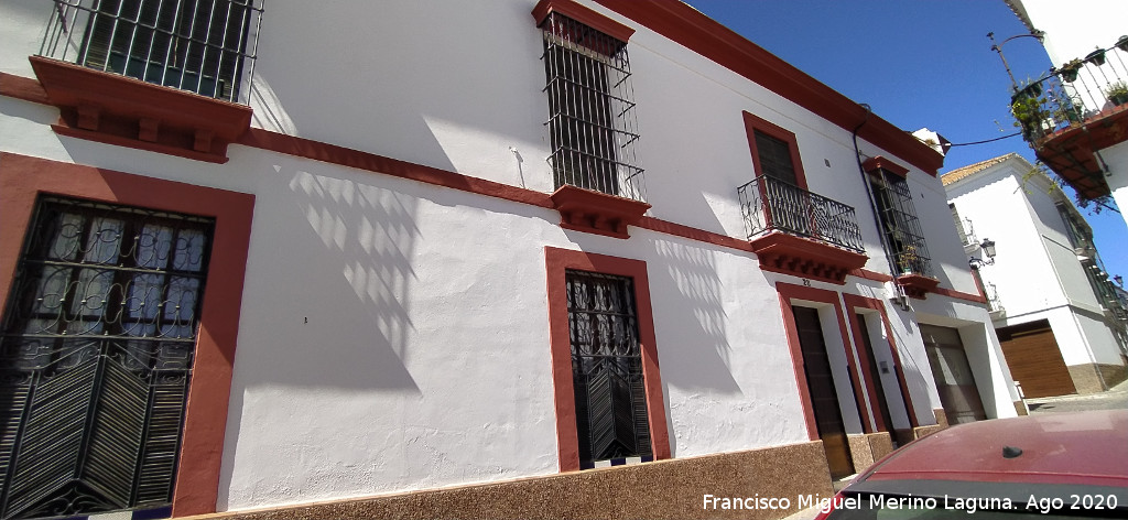 Casa de la Calle Dom�nguez de Haro n� 28 - Casa de la Calle Dom�nguez de Haro n� 28. Fachada