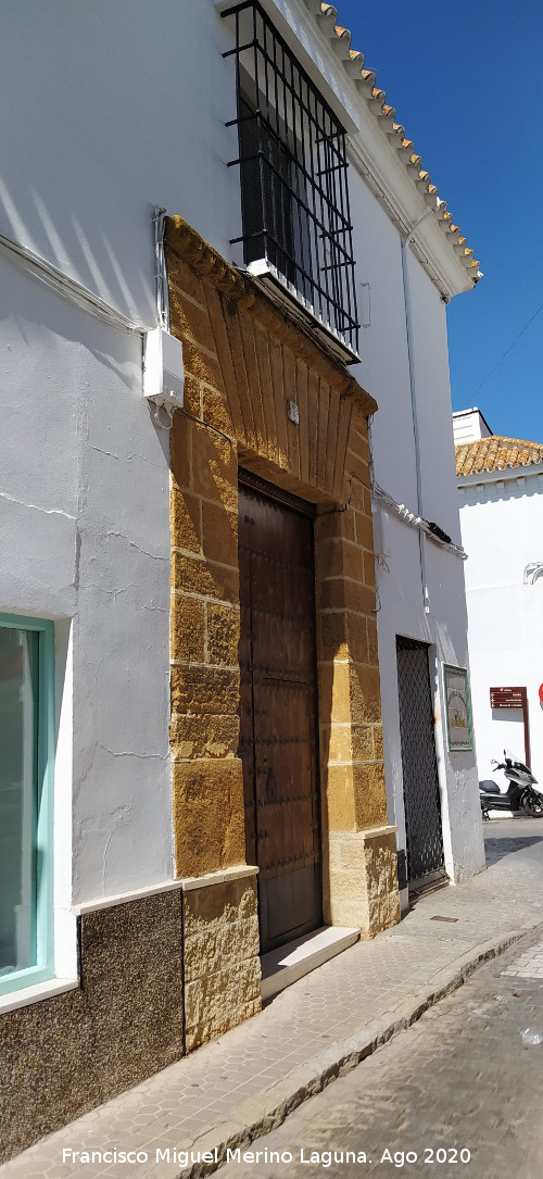 Casa de la Calle Dom�nguez de la Haza n� 2  - Casa de la Calle Dom�nguez de la Haza n� 2 . Portada