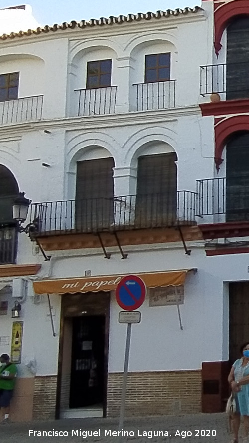Casa de la Plaza San Fernando n� 19 - Casa de la Plaza San Fernando n� 19. Fachada