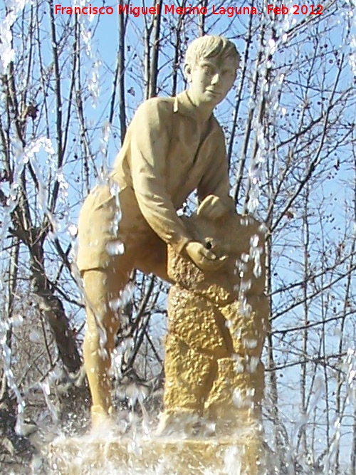 Fuente de Mingo - Fuente de Mingo. Estatua