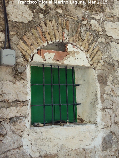 Casera del Conde - Casera del Conde. Arco de ventana