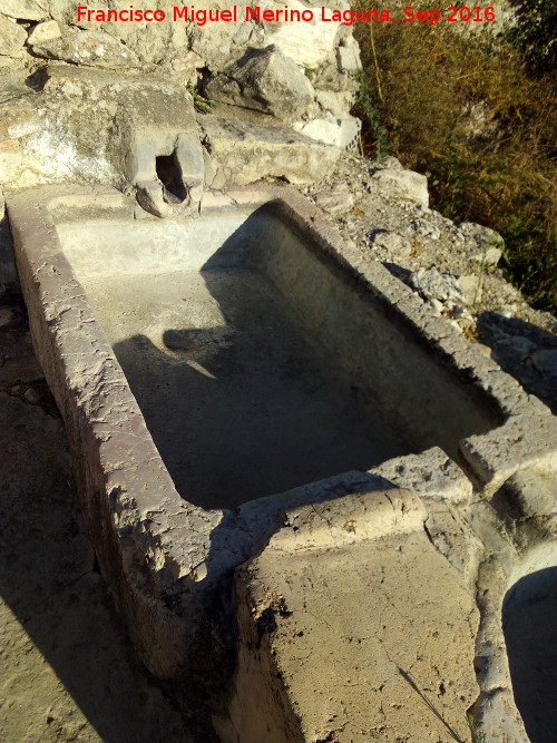 Lavadero de la Sierrezuela - Lavadero de la Sierrezuela. Fuente