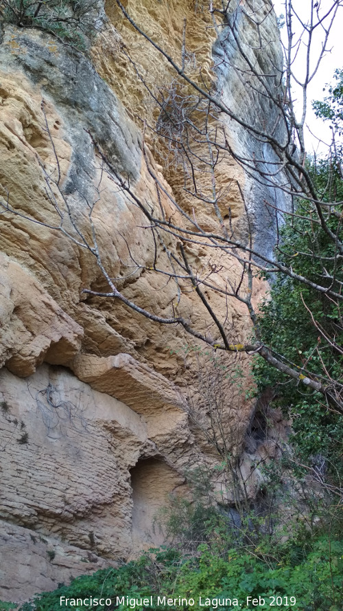 La Nava - La Nava. Paredes rocosas del entorno de la Cueva del Jabonero