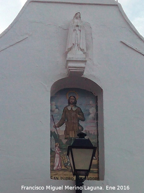 Iglesia de San Isidro Labrador - Iglesia de San Isidro Labrador. Virgen y San Isidro Labrador