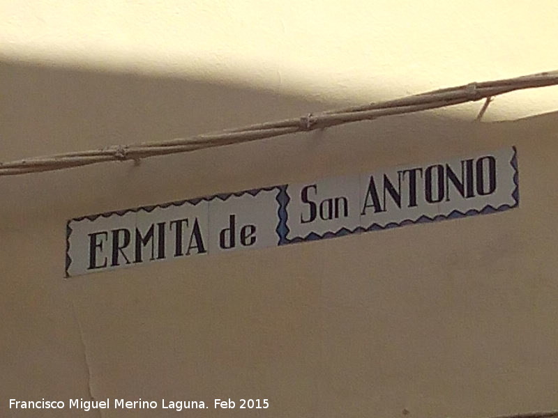 Ermita de San Antonio - Ermita de San Antonio. Azulejos