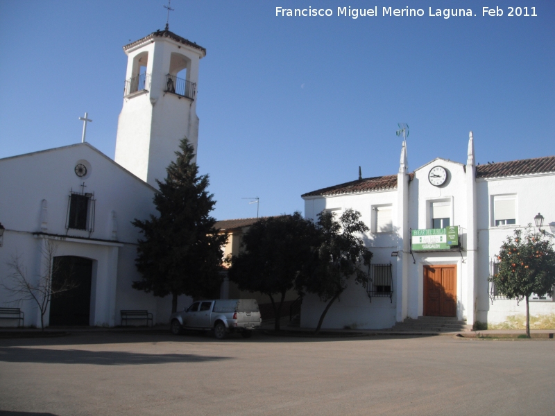Aldea Guadaln - Aldea Guadaln. Iglesia y Hogar del Jubilado San Isidro