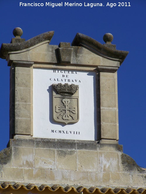 Ayuntamiento de Higuera de Calatrava - Ayuntamiento de Higuera de Calatrava. Escudo