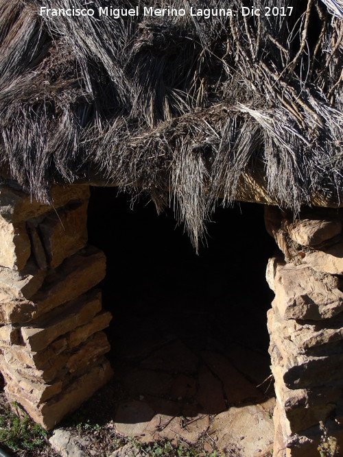 Choza del Albergue de las Cabritas - Choza del Albergue de las Cabritas. Entrada