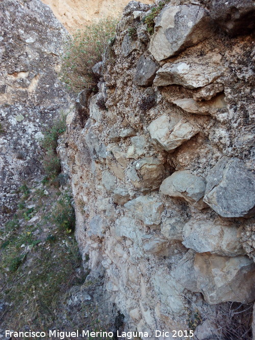 Castillo del Caballo - Castillo del Caballo. Muro del torren